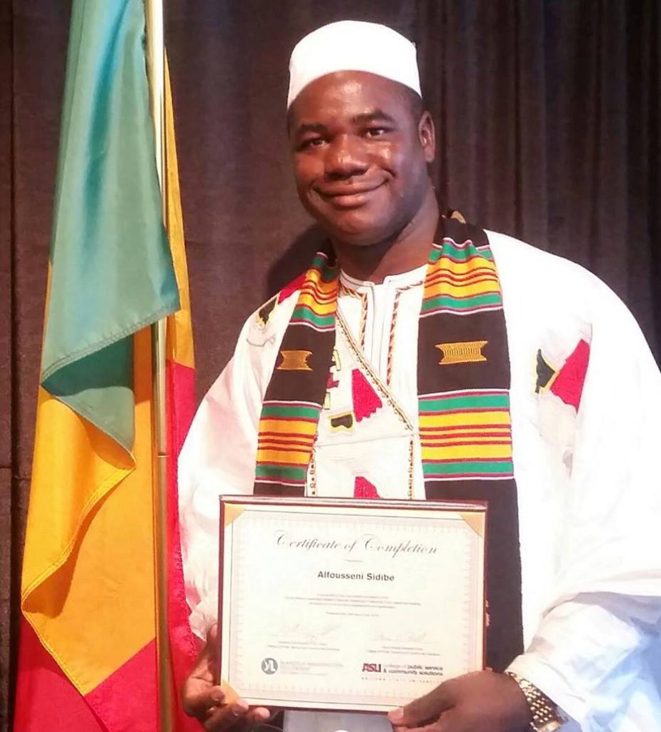 Alfousseni Sidibe YALI Award